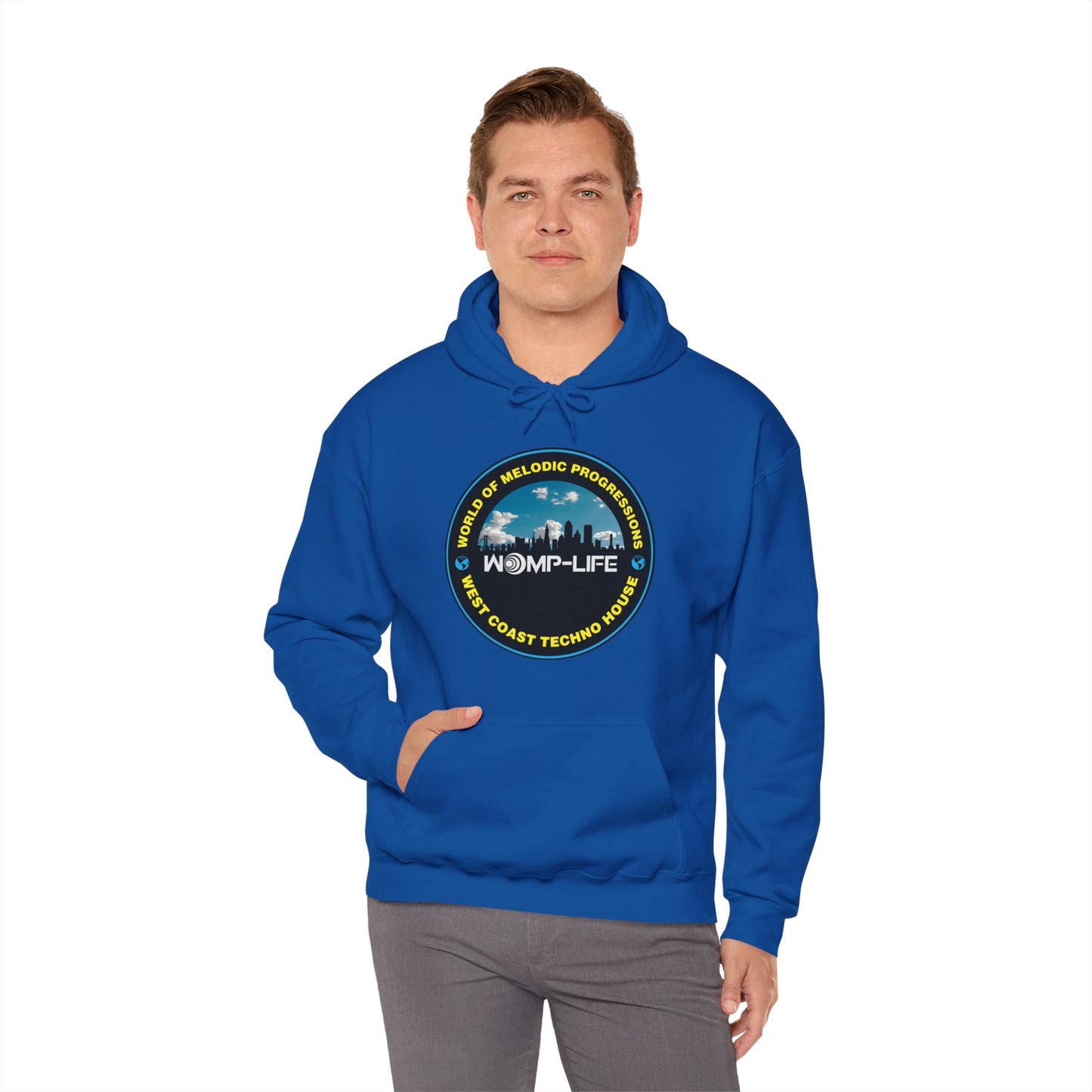 Womp-Life WC Techno 2 Unisex Heavy Blend™ Hooded Sweatshirt