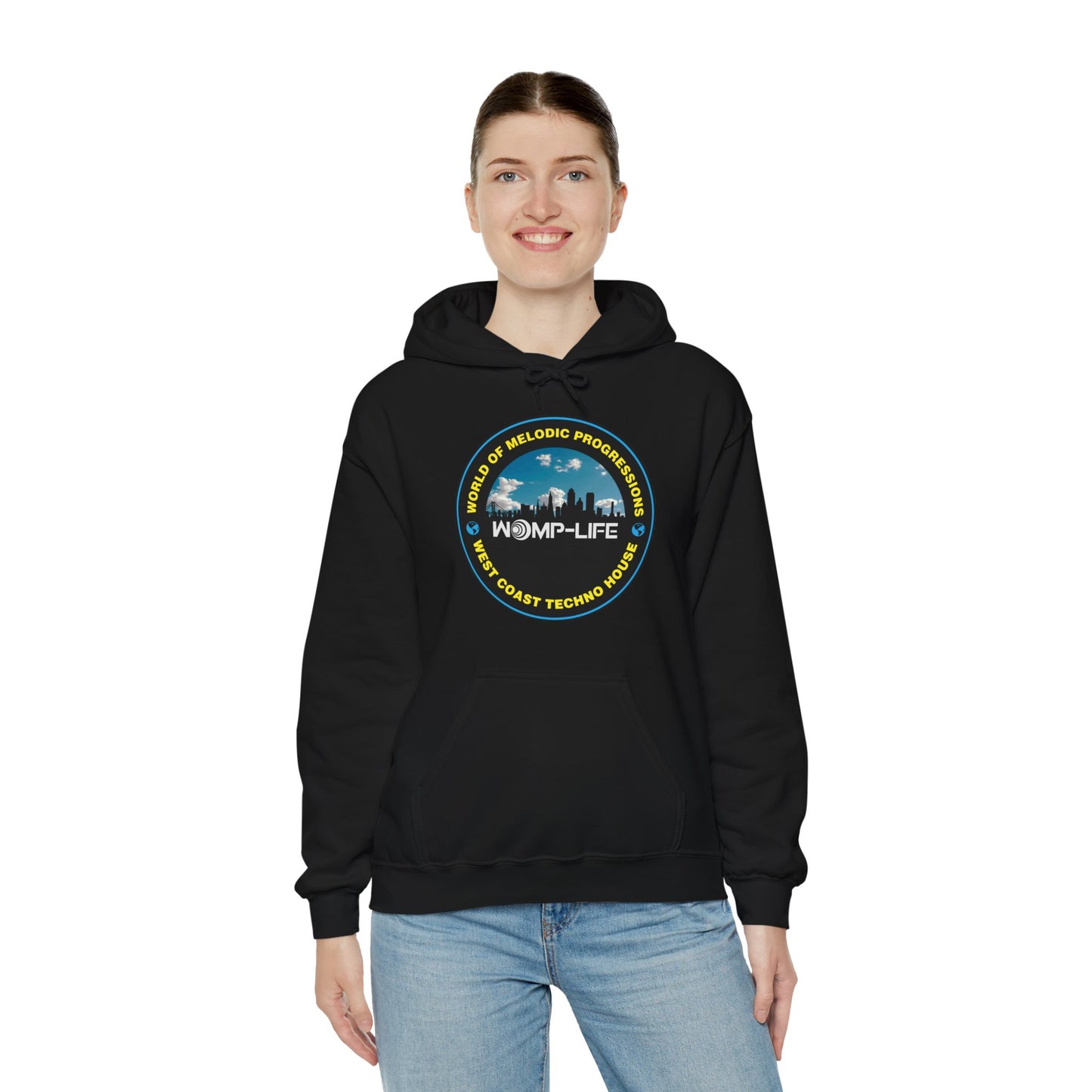 Womp-Life WC Techno 2 Unisex Heavy Blend™ Hooded Sweatshirt