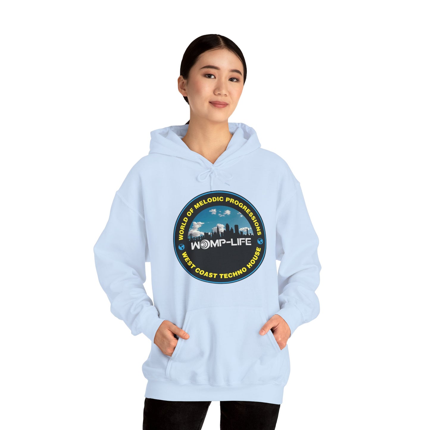Womp-Life WC Techno 2 Unisex Heavy Blend™ Hooded Sweatshirt