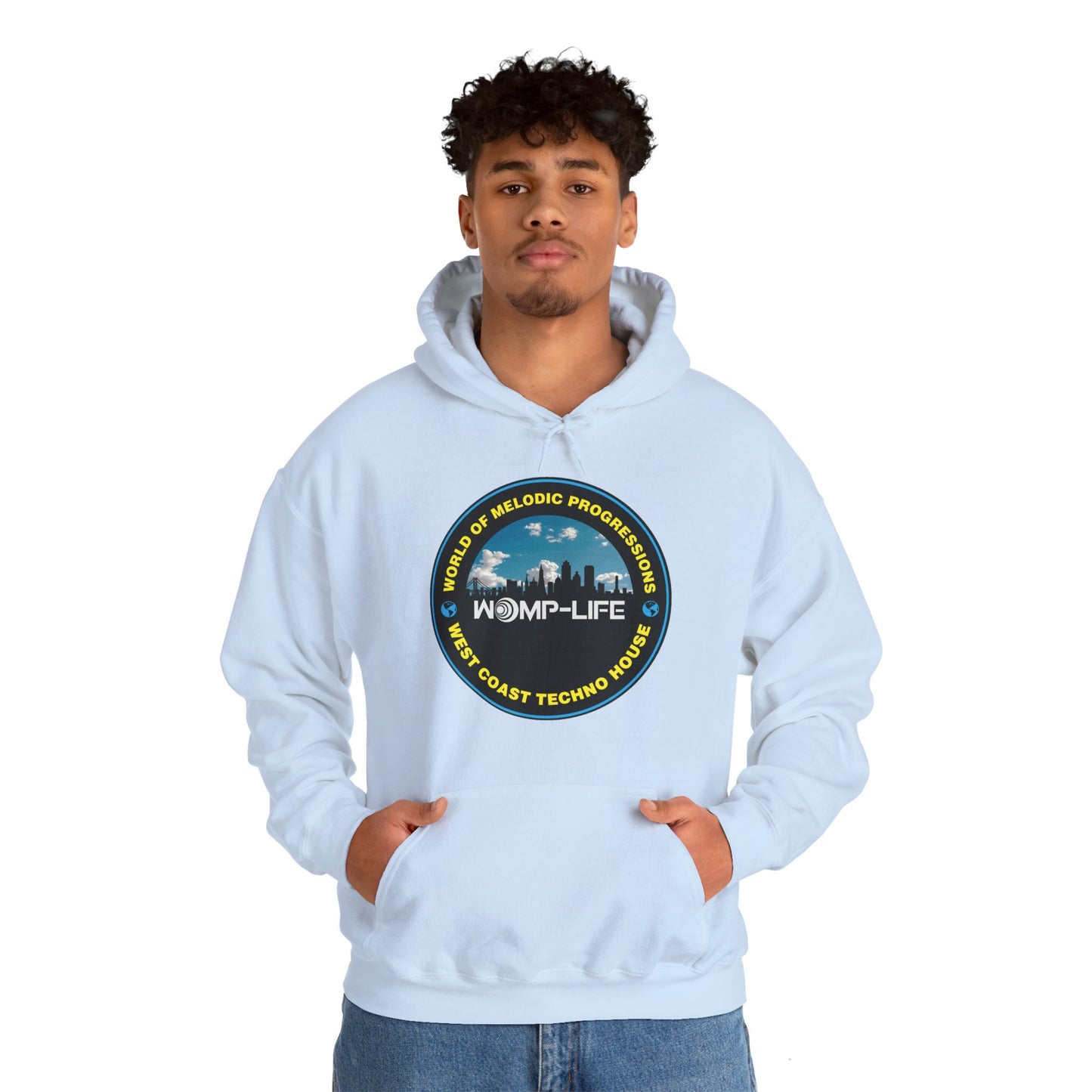 Womp-Life WC Techno 2 Unisex Heavy Blend™ Hooded Sweatshirt