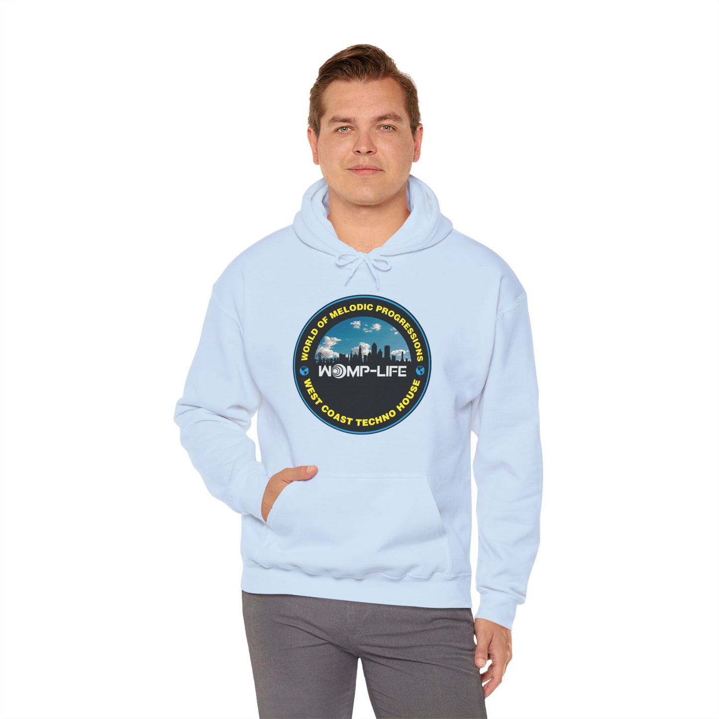Womp-Life WC Techno 2 Unisex Heavy Blend™ Hooded Sweatshirt