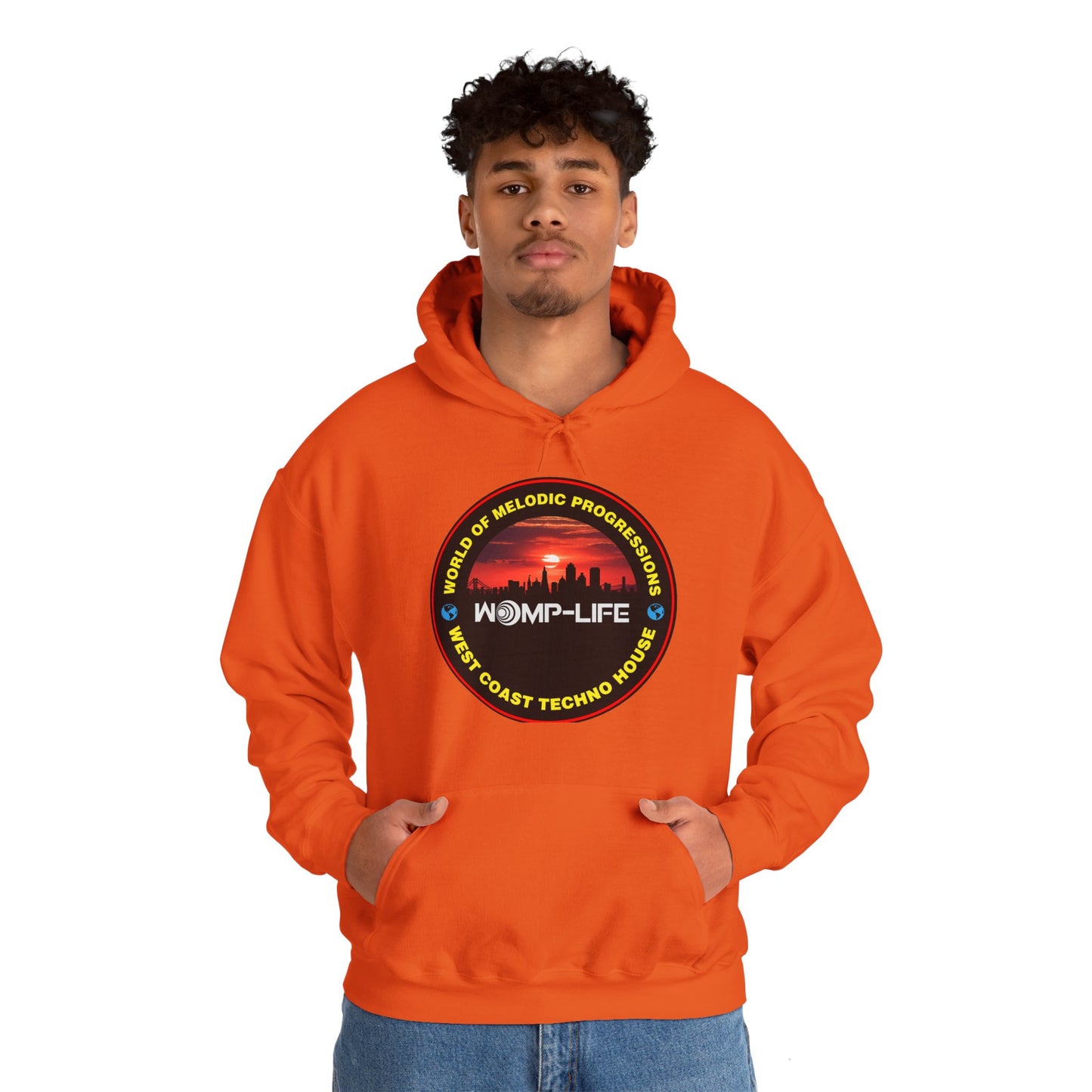 Womp-Life WC Techno Unisex Heavy Blend™ Hooded Sweatshirt