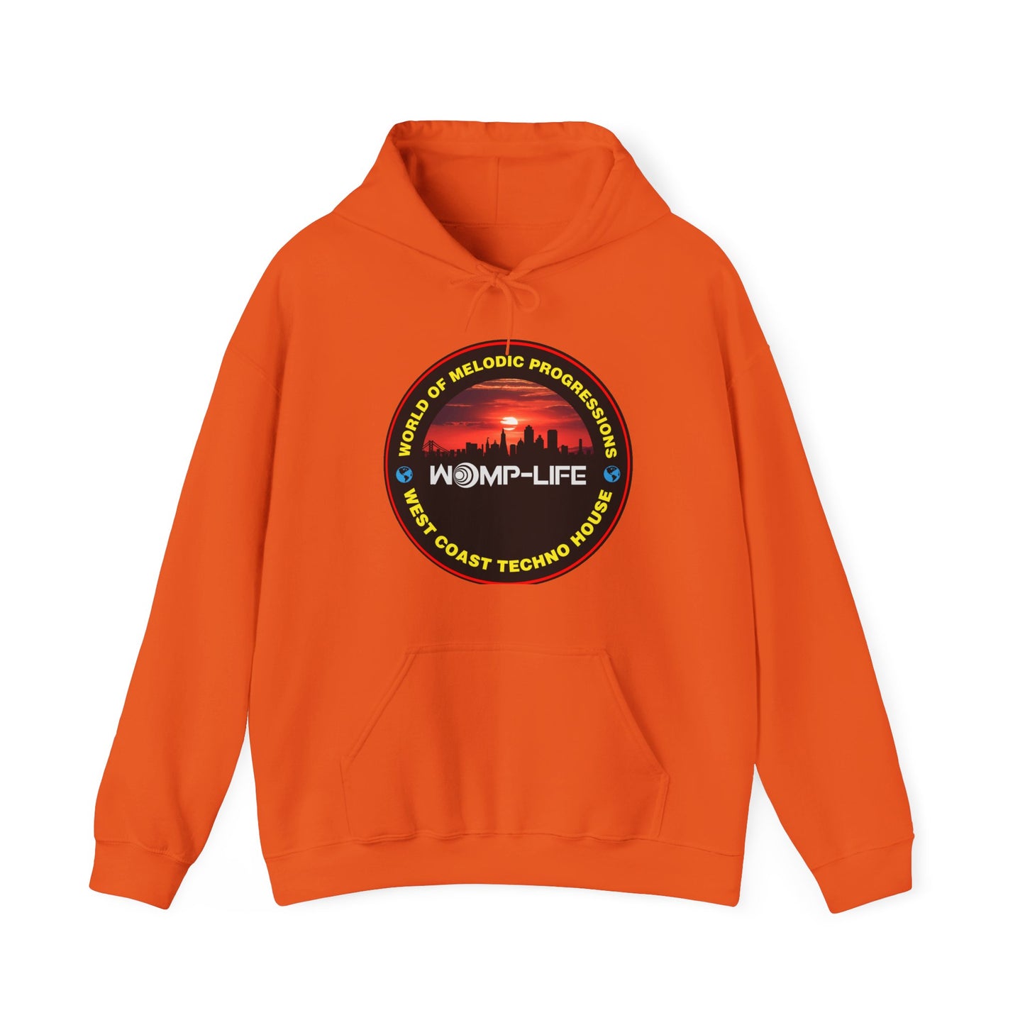 Womp-Life WC Techno Unisex Heavy Blend™ Hooded Sweatshirt