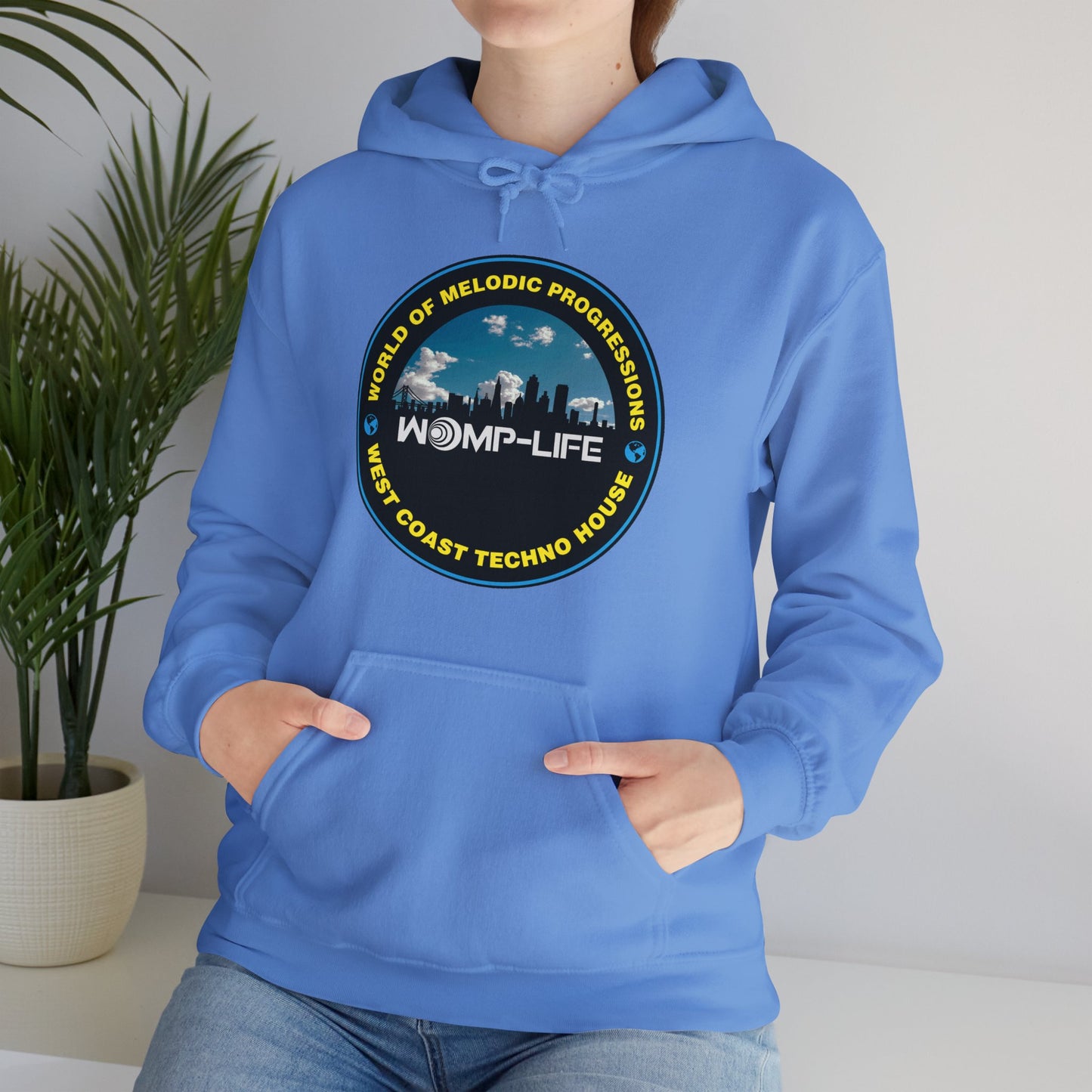 Womp-Life WC Techno 2 Unisex Heavy Blend™ Hooded Sweatshirt