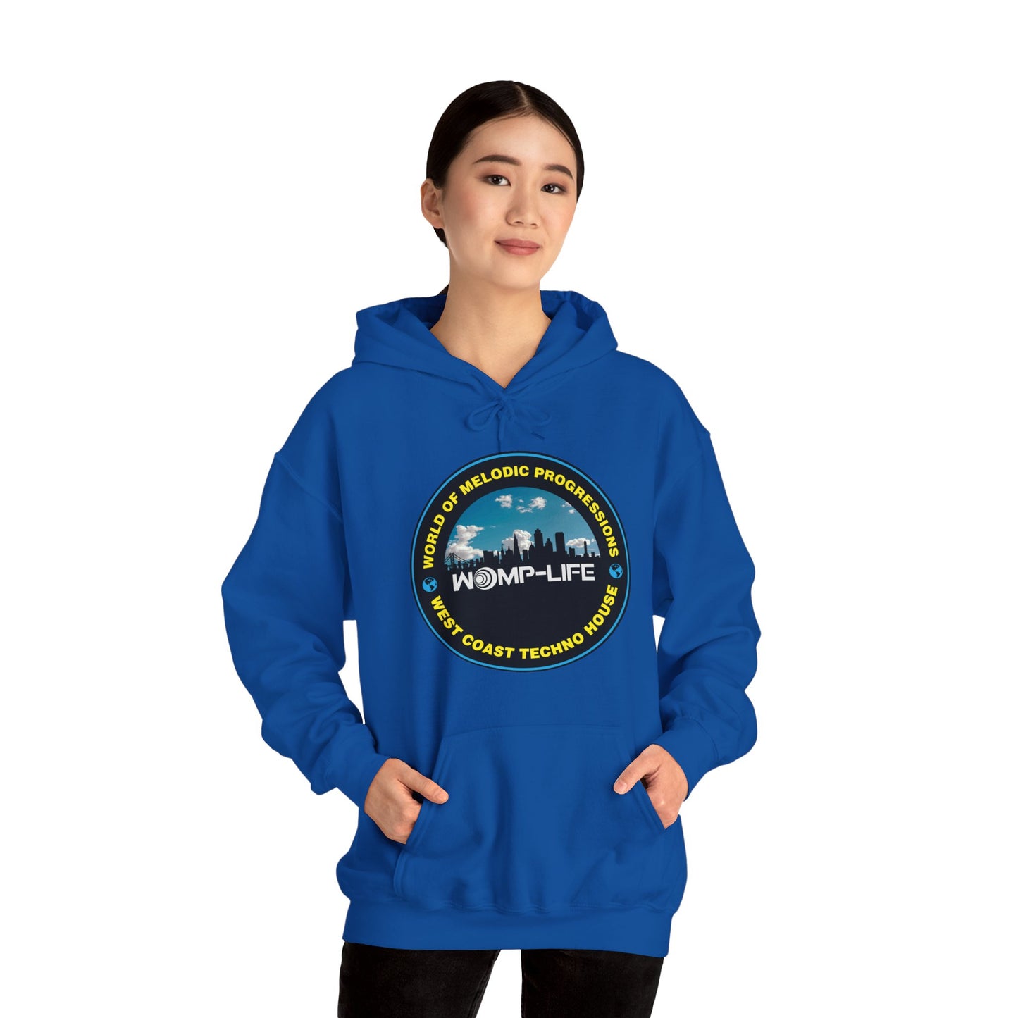Womp-Life WC Techno 2 Unisex Heavy Blend™ Hooded Sweatshirt