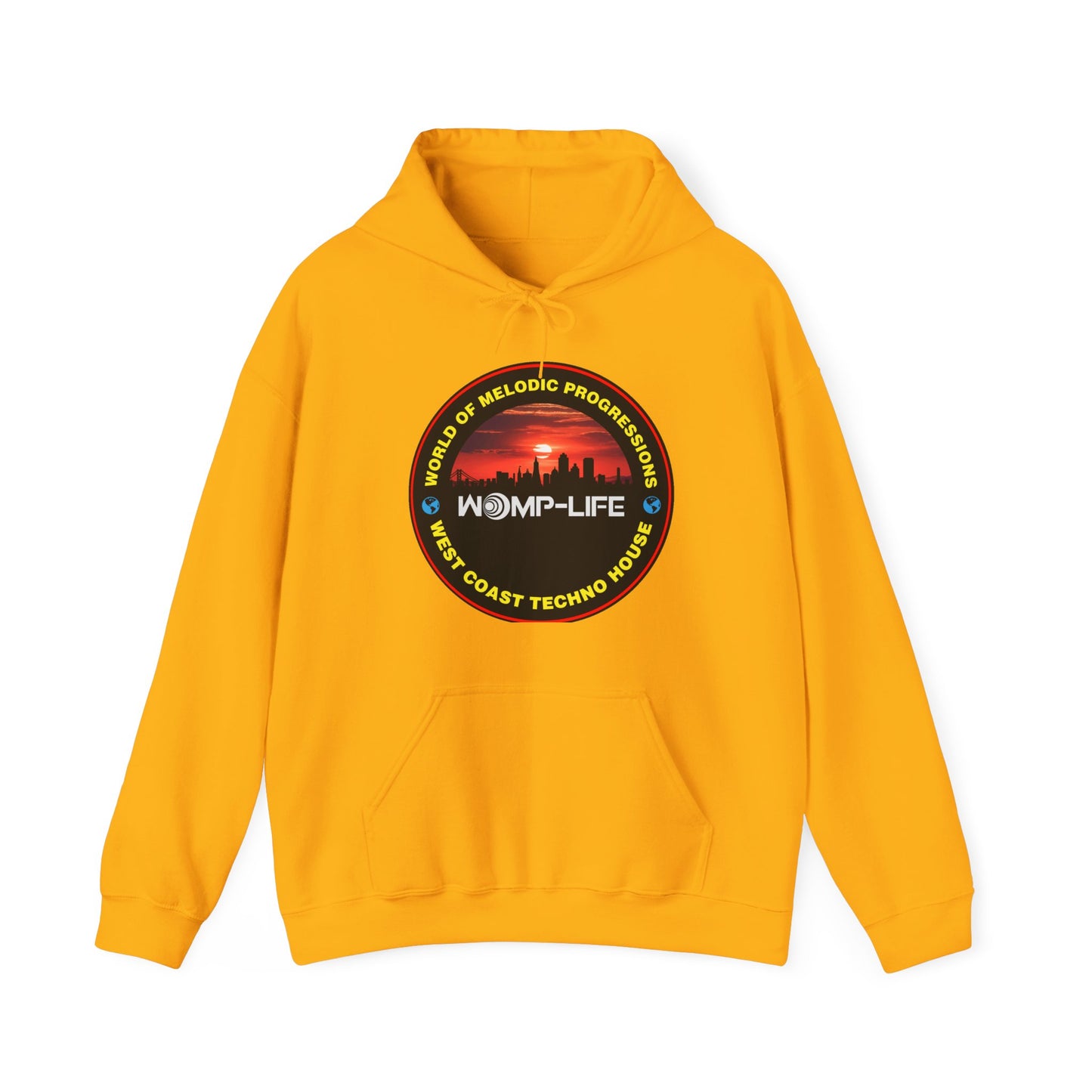 Womp-Life WC Techno Unisex Heavy Blend™ Hooded Sweatshirt