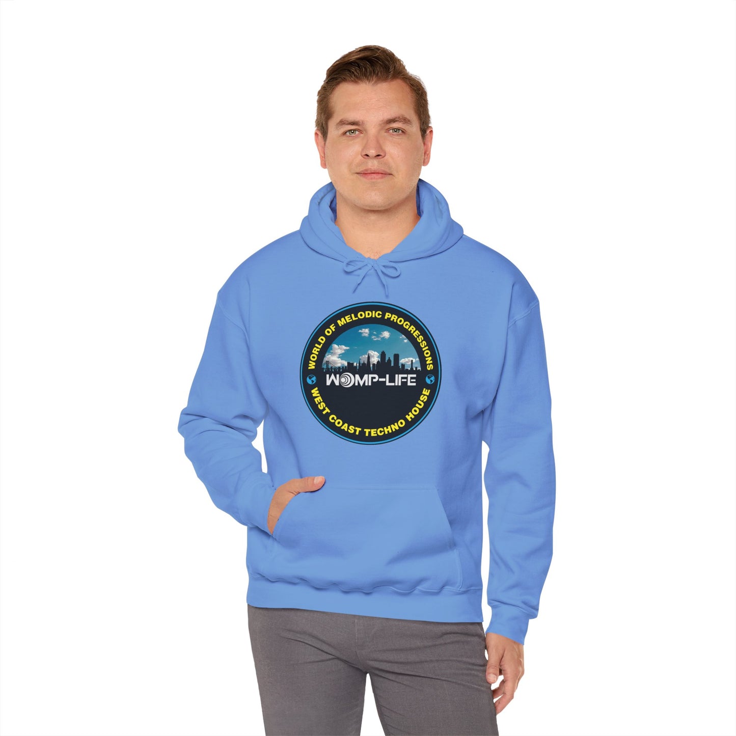 Womp-Life WC Techno 2 Unisex Heavy Blend™ Hooded Sweatshirt