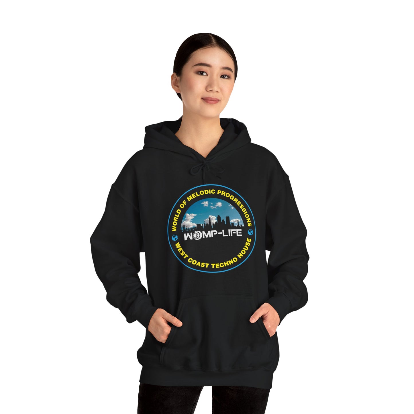 Womp-Life WC Techno 2 Unisex Heavy Blend™ Hooded Sweatshirt