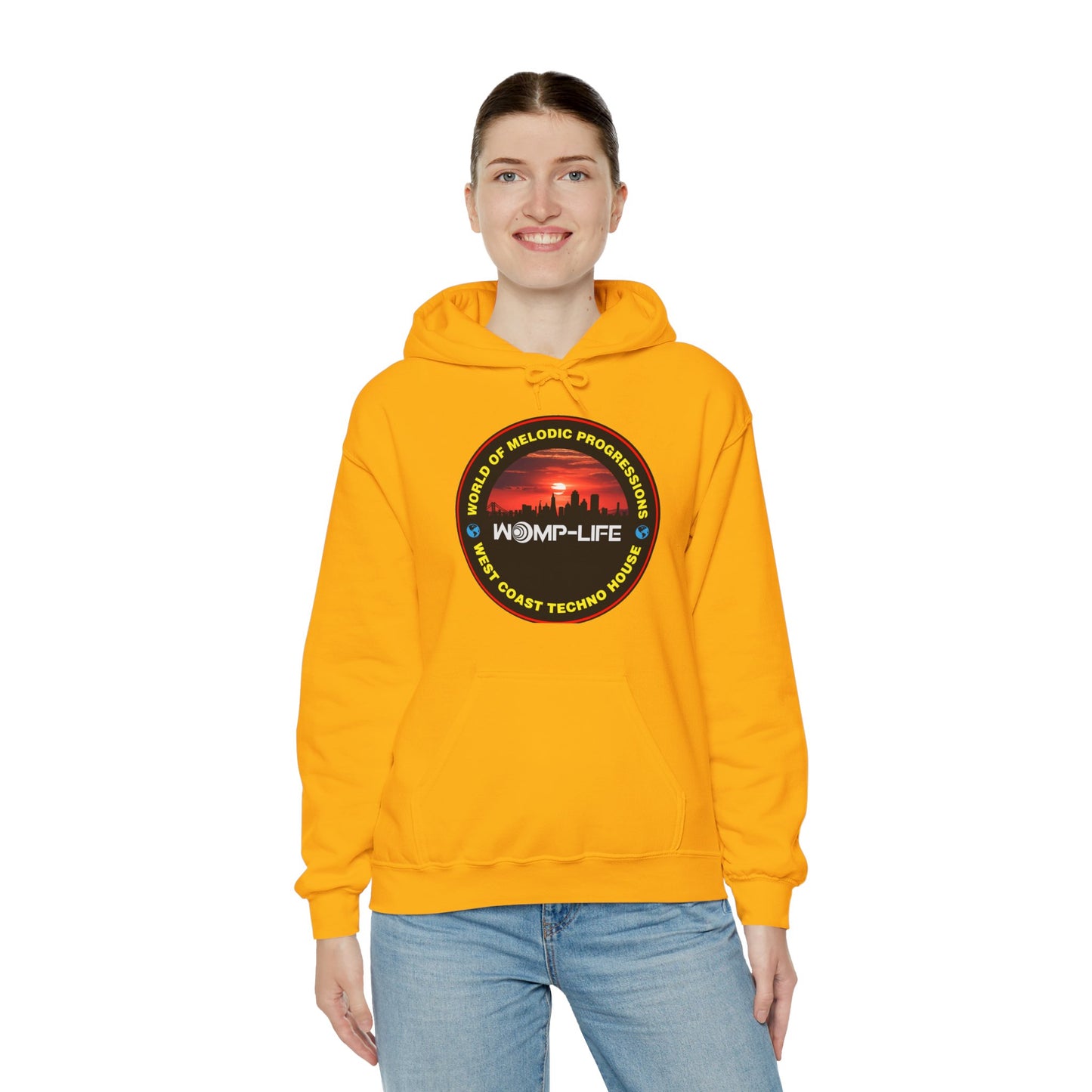 Womp-Life WC Techno Unisex Heavy Blend™ Hooded Sweatshirt