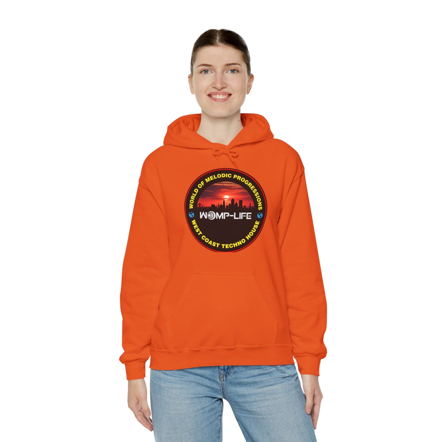 Womp-Life WC Techno Unisex Heavy Blend™ Hooded Sweatshirt