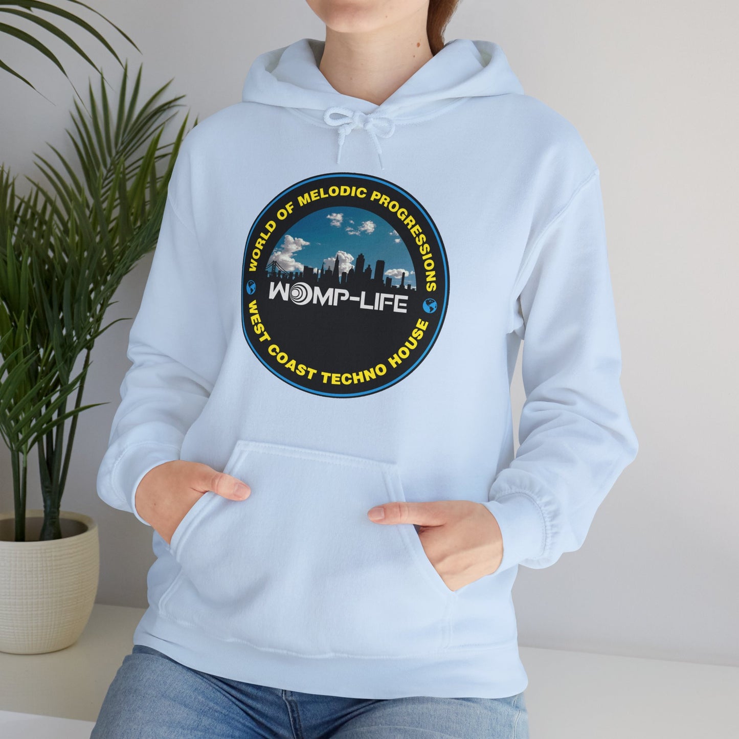Womp-Life WC Techno 2 Unisex Heavy Blend™ Hooded Sweatshirt