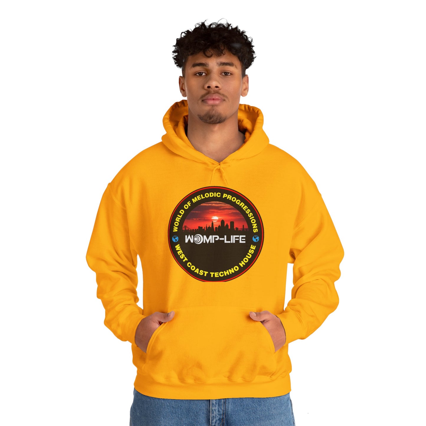 Womp-Life WC Techno Unisex Heavy Blend™ Hooded Sweatshirt
