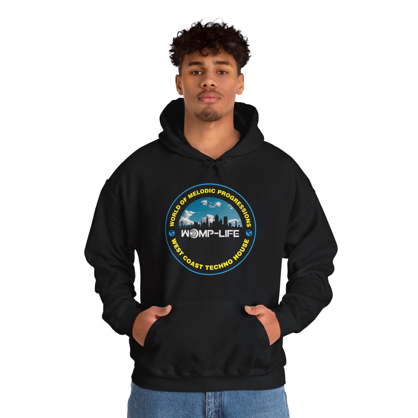 Womp-Life WC Techno 2 Unisex Heavy Blend™ Hooded Sweatshirt