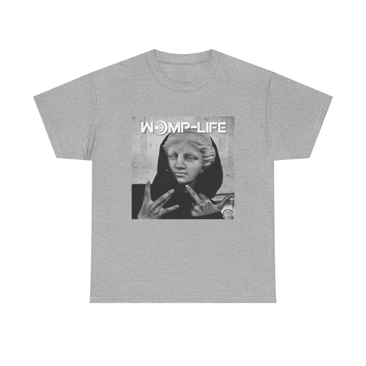 WOMP-LIFE Graphic Unisex Heavy Cotton Tee - Streetwear Vibe