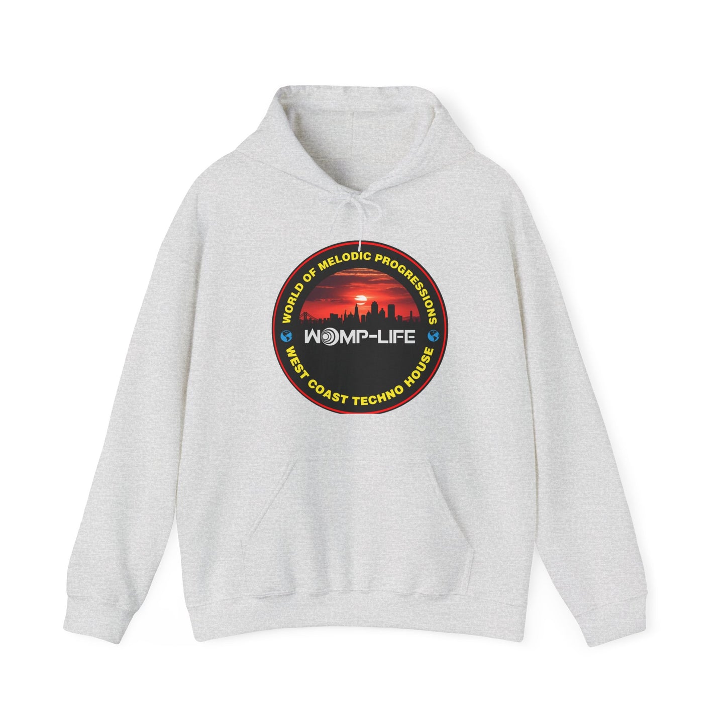 Womp-Life WC Techno Unisex Heavy Blend™ Hooded Sweatshirt