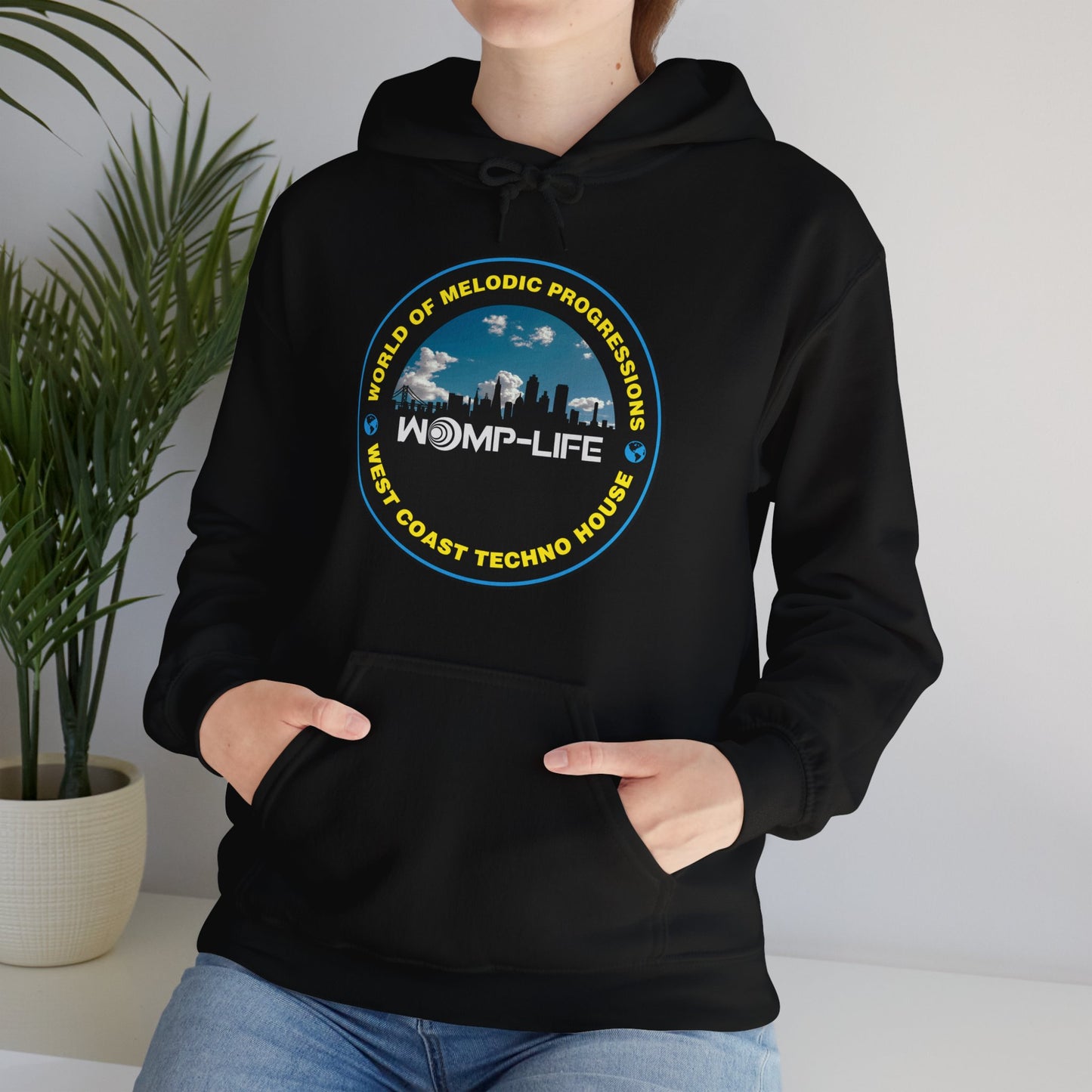 Womp-Life WC Techno 2 Unisex Heavy Blend™ Hooded Sweatshirt