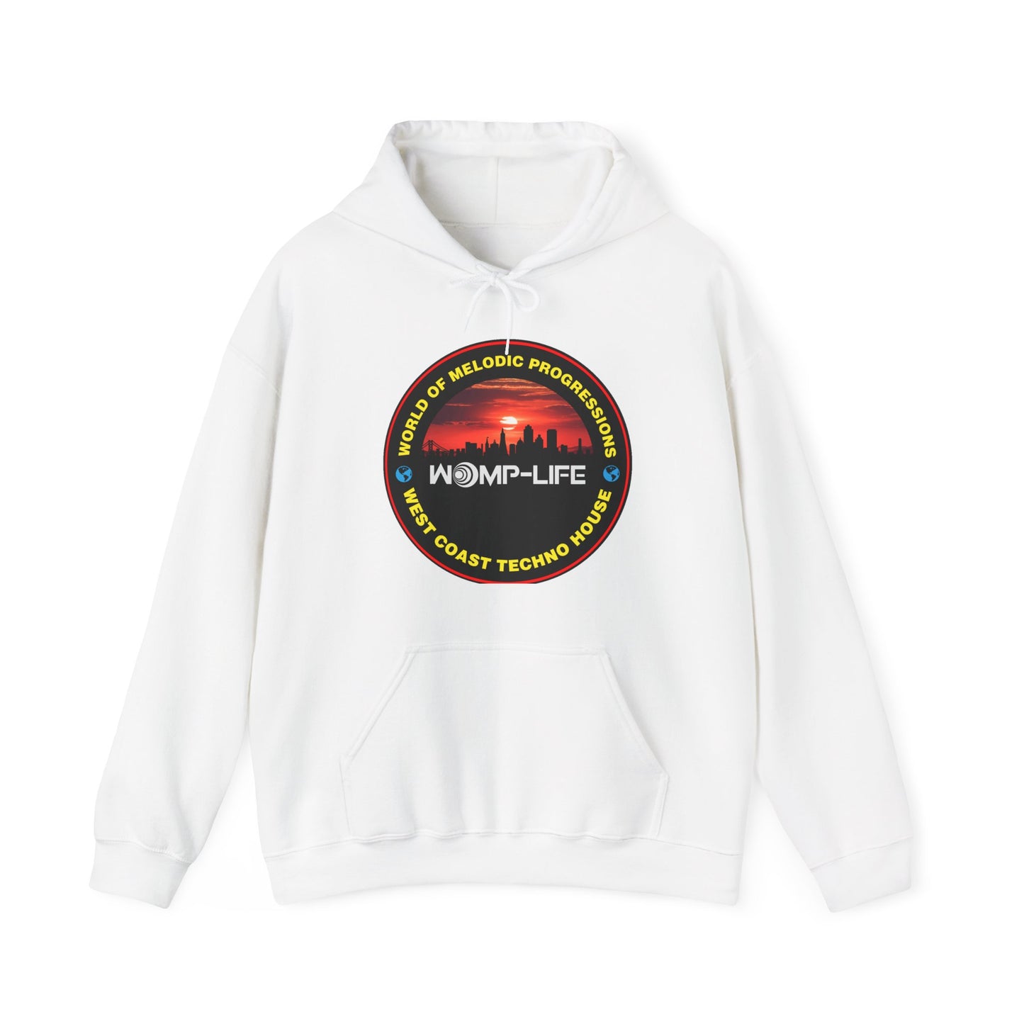 Womp-Life WC Techno Unisex Heavy Blend™ Hooded Sweatshirt