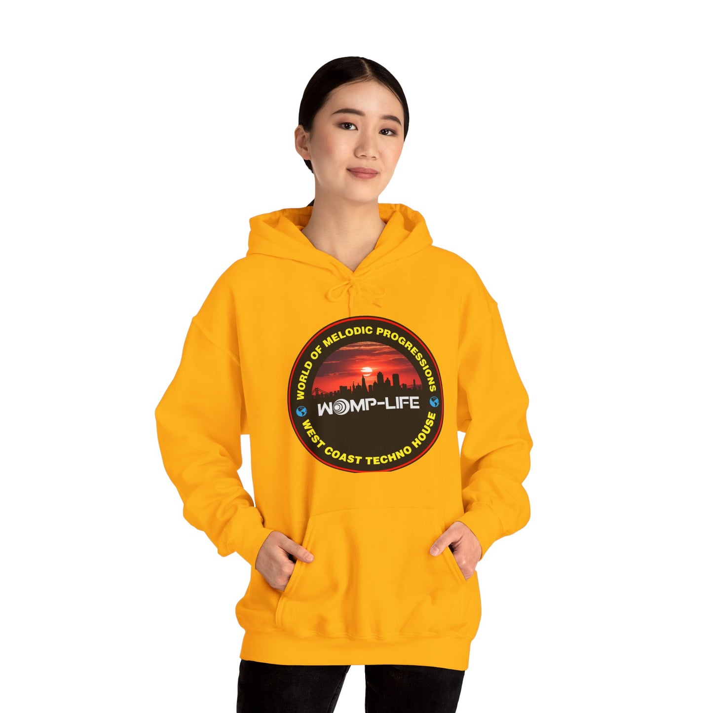 Womp-Life WC Techno Unisex Heavy Blend™ Hooded Sweatshirt