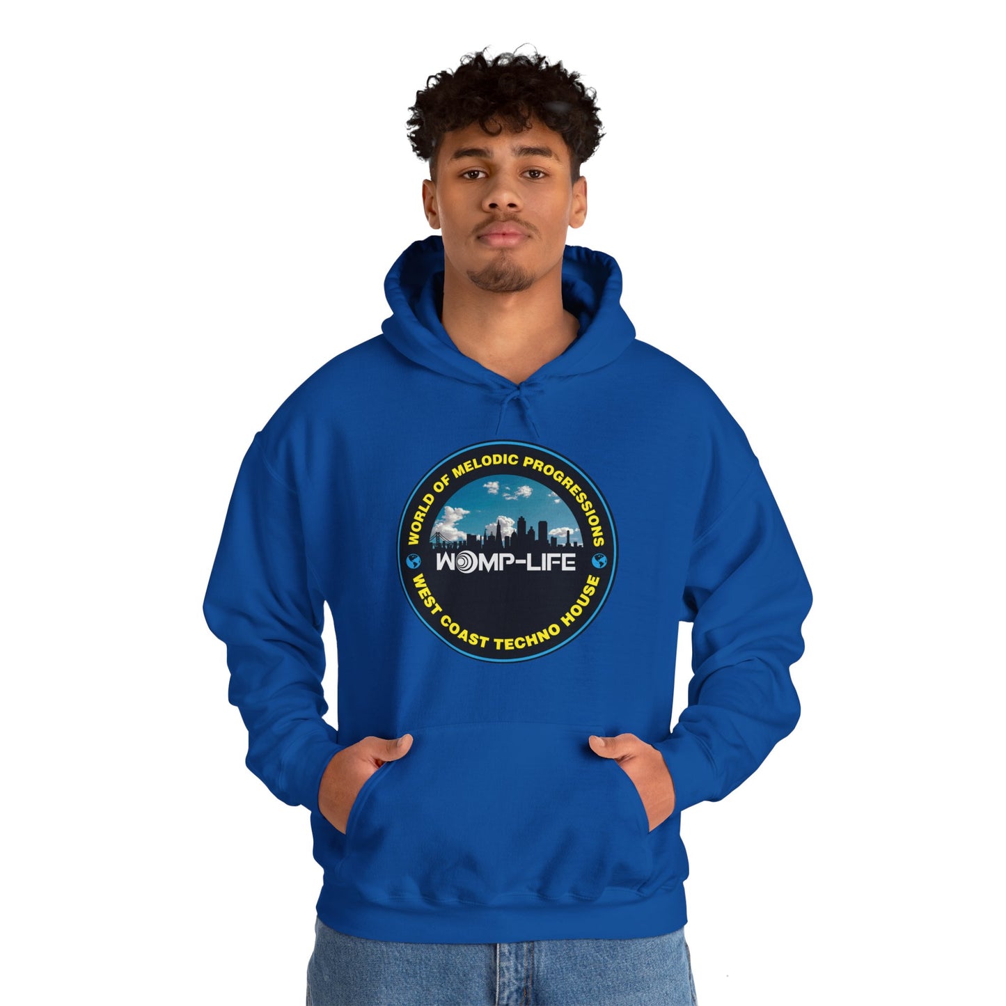 Womp-Life WC Techno 2 Unisex Heavy Blend™ Hooded Sweatshirt