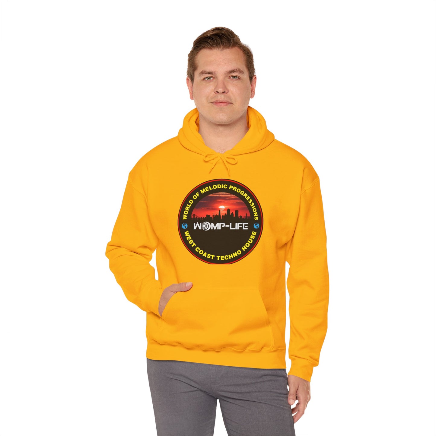 Womp-Life WC Techno Unisex Heavy Blend™ Hooded Sweatshirt