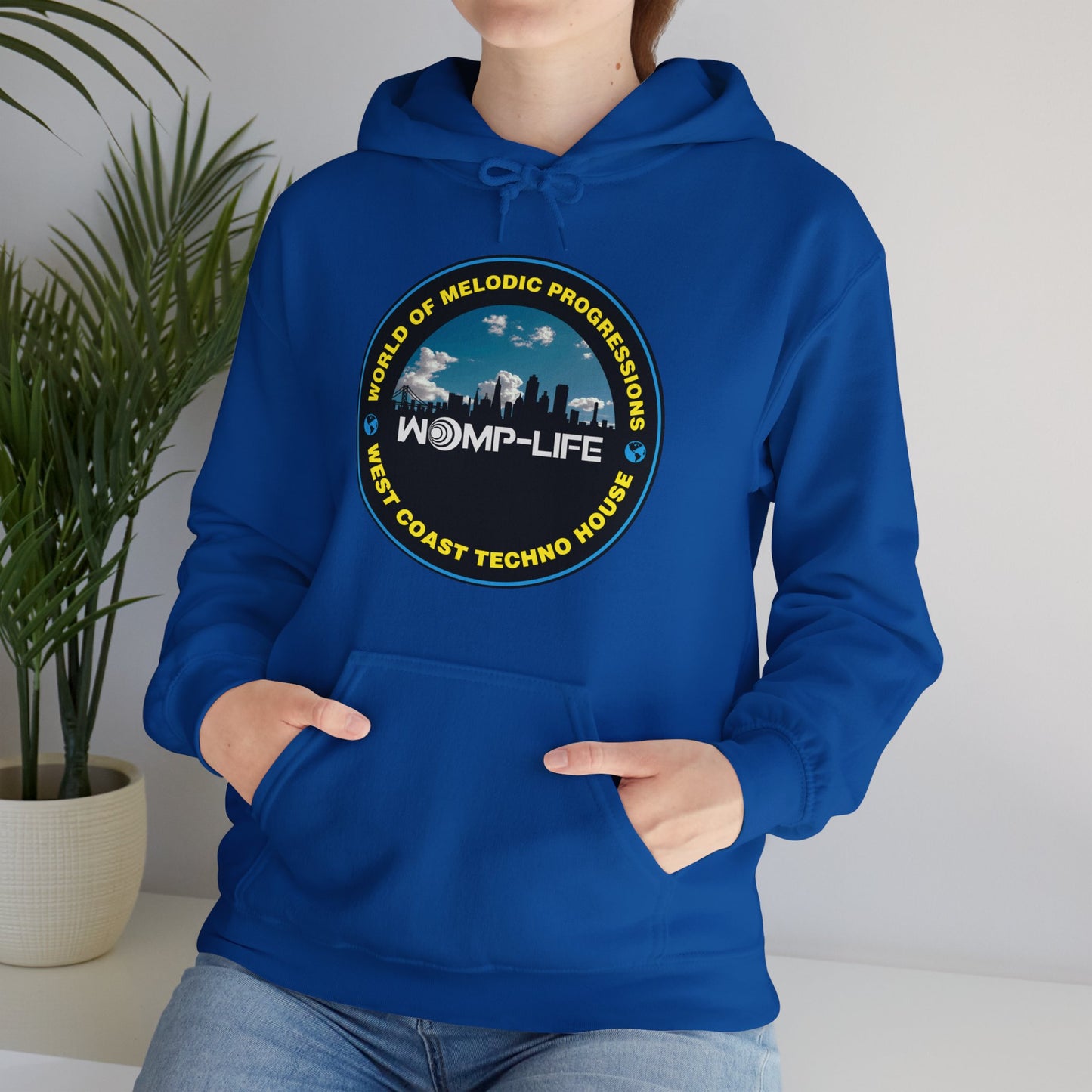 Womp-Life WC Techno 2 Unisex Heavy Blend™ Hooded Sweatshirt