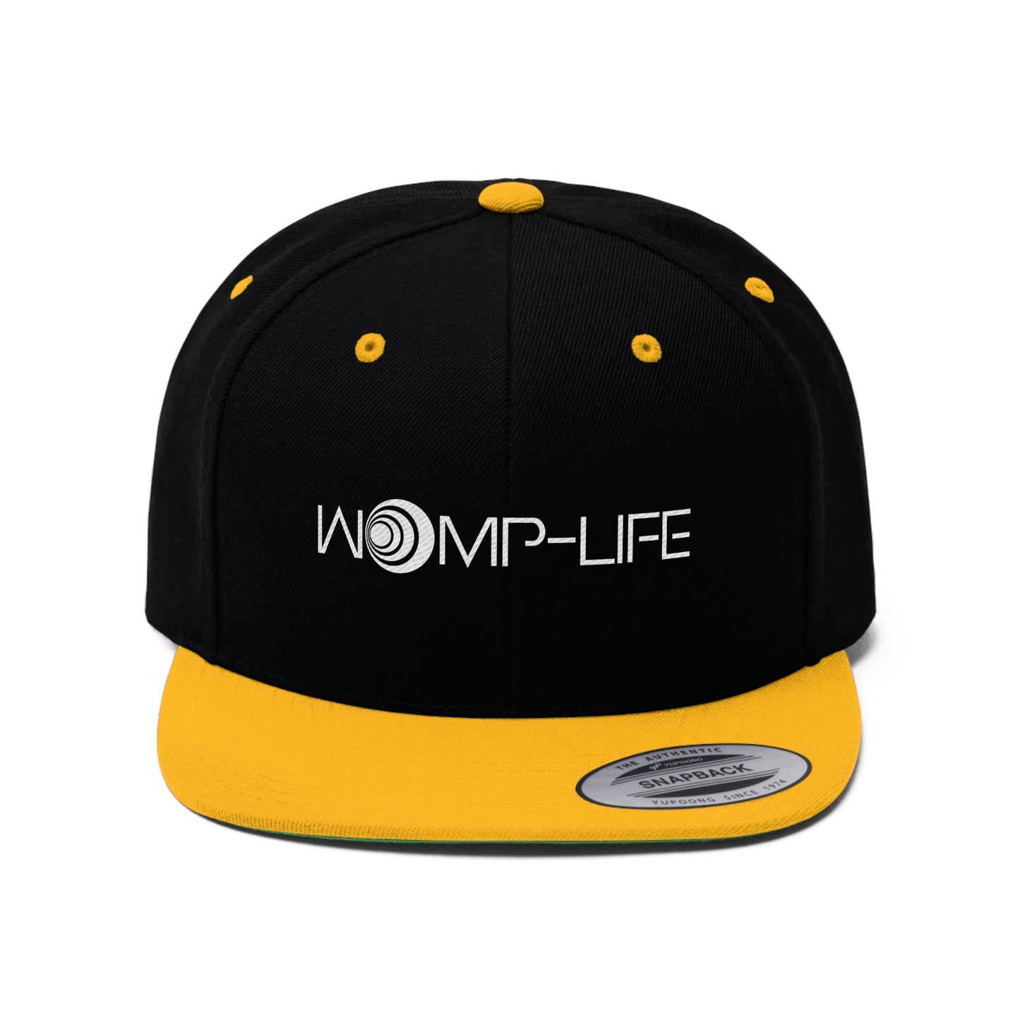 Womp-Life Color Unisex Flat Bill Hat