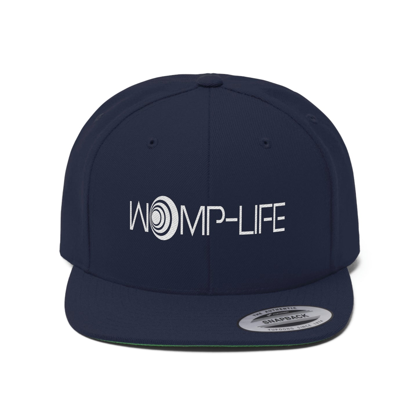 Womp-Life Blk Unisex Flat Bill Hat