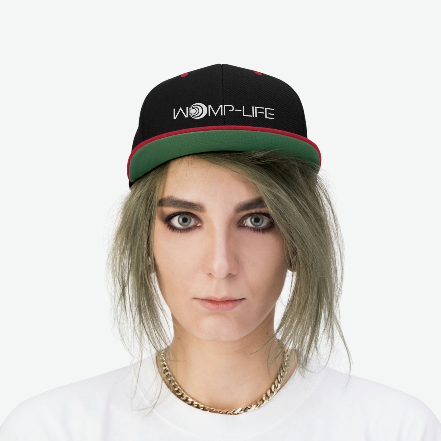 Womp-Life Color Unisex Flat Bill Hat