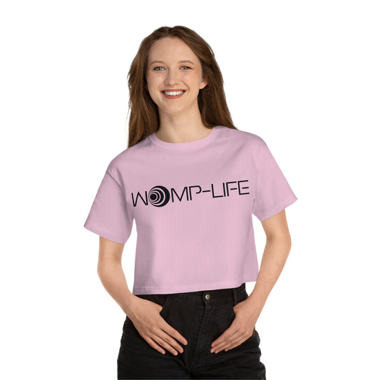 Womp-Life Champion Women's Heritage Cropped T-Shirt