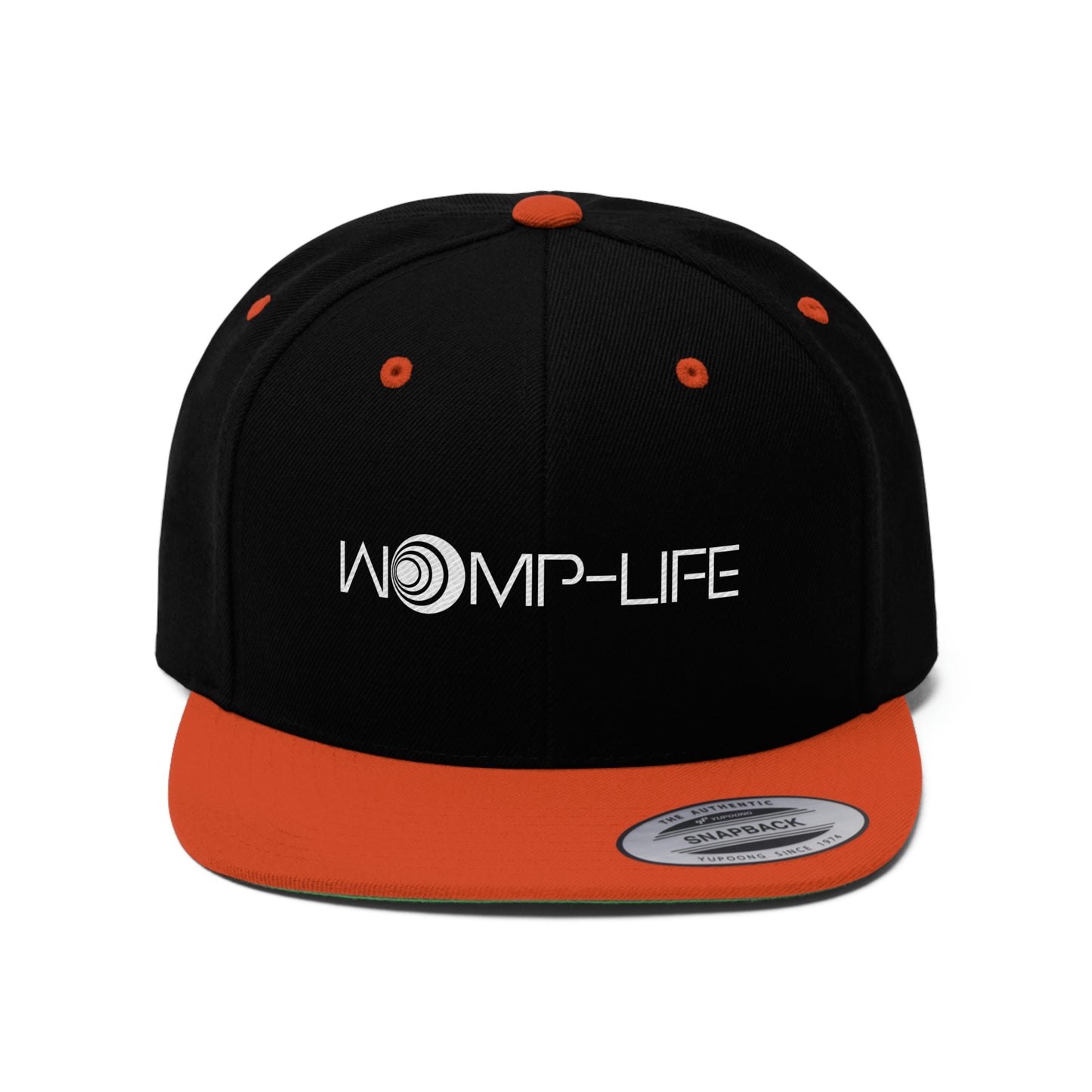 Womp-Life Color Unisex Flat Bill Hat