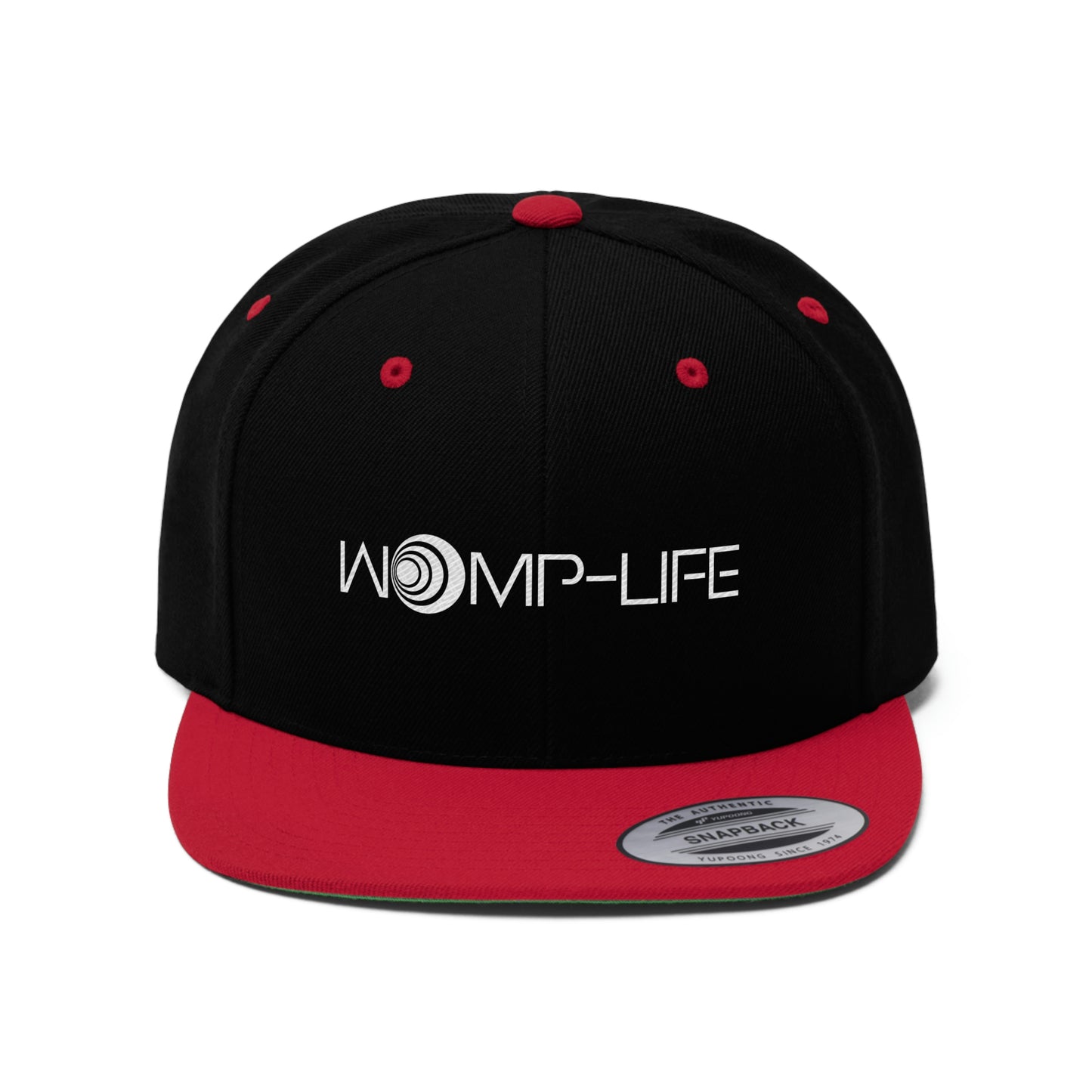 Womp-Life Color Unisex Flat Bill Hat
